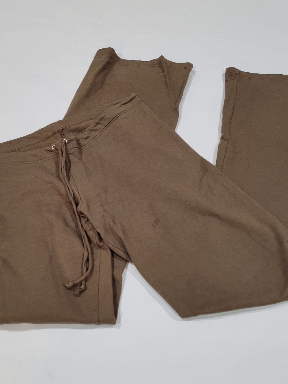 Women's Brown Cozy Drawstring Track Pants